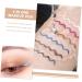 PLAFOPE 6pcs Liquid Eyeliner Pen Ultra-fine Felt-tip Eyeliner White Liquid Eyeliner Pink Eyeliner Abs - Buy Online on SooperMarket.com