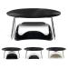 Microfiber Leather Nail Arm Rest - Professional Manicure Hand Pillow for Nail Technicians in Salons - Black - Buy Online on SooperMarket.com