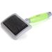 MOSER 2999-7075 Large Slicker Brush - Green | Premium Pet Grooming Tool for Dogs & Cats | Fast Worldwide Shipping - Buy Online on SooperMarket.com