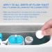 KIISIISO 12-Pack Toilet Bowl Cleaner Tablets - Automatic Tank Cleaner with Sustained Release Technology for White Bathroom - Buy Online on SooperMarket.com