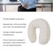 Acupressure Neck Pillow - U-Shaped Cervical Massage Pillow | Soft Cotton Fabric for Car & Travel - Buy Online on SooperMarket.com