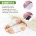 Detox Foot Patches - Natural Bamboo Vinegar & Ginger - 20 Pcs for Impurity Removal & Relaxation - Buy Online on SooperMarket.com