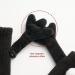 Couple Holding Hands Socks - Funny Magnetic 3D Doll Couple Socks | Unisex White 4 Pair - Buy Online on SooperMarket.com