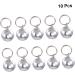 Angoily 10-Pack Cat Sound Bells - DIY Pet Accessories for Cats & Puppies | Perfect for Christmas & Handicrafts - Buy Online on SooperMarket.com