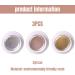 Chrome Nail Powder 3P Metallic Gel Nail Polish 3Pcs Nail Art Painting Liner Gel 3D Gold Silver Rose Gold Gel Nail Art for Home Salon Nail Painting Drawing Gel Nail Design - Buy Online on SooperMarket.com