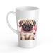 White Ceramic Baby Carlin Mug - Large 483 ml Perfect for Hot Chocolate or Milk Fun and Easy to Use