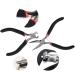 197 Pcs Zipper Repair Kit with Pliers | Replacement for Sleeping Bags, Jackets, Tents, Luggage & Backpacks - Buy Online on SooperMarket.com