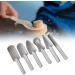 Rotating Grinding File Set - 6pcs Bearing Steel Drill Rotary File Bits for Carving & Metalworking - International Shipping Available - Buy Online on SooperMarket.com