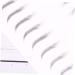 Mikinona 2 Sheets Black Stickers 4d Imitation Eyebrow Tattoos Brow Tatoo Transfer Stickers 3d Tool Artificial - Buy Online on SooperMarket.com