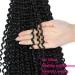 18 inch Passion Twist Water Wave Crochet Braids Hair - 7 Packs | Long Bohemian Locs | Synthetic Hair Extensions for Spring Twist and Fluffy Style - Buy Online on SooperMarket.com