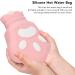 Bear Paw Hot Water Bag - Silicone Hot Water Bottle | Compact Reusable Dual Use for Office (Pink) - Shop Now! - Buy Online on SooperMarket.com