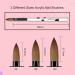 Saviland 3pcs Acrylic Nail Brushes & 2pcs Dappen Dish Set - Professional Nail Art Tools - Buy Online on SooperMarket.com