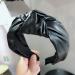 Pu Leather Girls Hairbands Middle Knotted Headbands Fashion Fur Headband Head Hoop Women Hair Accessories - Buy Online on SooperMarket.com