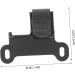BESPORTBLE 2 Sets Mini Clip Bike Inflator Holder - Black Plastic (8x6cm) - Pack of 5 - Buy Online on SooperMarket.com