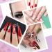 200Pcs Long Nail Forms for Acrylic & Gel Nails - Durable Extension Tips with Numbered Stickers - Buy Online on SooperMarket.com