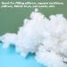 200g Premium White Recycled Polyester Fiber Fill - Polyfill Stuffing for Pillows, Dolls, and DIY Home Decor - Buy Online on SooperMarket.com