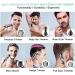 FYOBOT Men's Beard Trimmer Cordless Hair Clipper Waterproof Body Nose Ear Cutting Shaver USB Rechargeable LED Display - Buy Online on SooperMarket.com