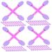 Beavorty 200 Pcs Double-headed Smudge Stick Sponge Eyeshadow Nail Beauty Tool Accessories Make up