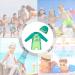 UPF 50+ Baby Boy Dinosaur Swimwear Set with Sun Hat | 18-24 Months - Buy Online on SooperMarket.com