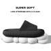 Calish Cozislides Bathing Shoes for Men & Women - Original Cloudyzz Slide-Resistant Flip-Flops Summer Slippers Indoor/Outdoor 38/39 EU - Black - Buy Online on SooperMarket.com