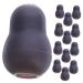 Gatuida 10 Pairs Stethoscope Ear Tips for Stethoscope Replacement Ear Tips Stethoscope Earbuds Stethoscope Ear-Tips Stethoscope Replacement Parts Small PVC Spare Parts 1.90X1.30X1.30CM Grey