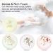 4Pcs Handmade Natural Bath Bombs Gift Set | Lush Bubble Bath for Kids Men & Women - Ideal for Relaxation & Self-Care - Buy Online on SooperMarket.com