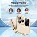 Jhialg Mini Flip Handy - FM Radio 2SIM Vibration Black Ideal for Seniors - Buy Online on SooperMarket.com