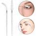 G2PLUS 300 PCS Disposable Eyelash Brushes - Clear Spoolies for Extensions - Crystal Mascara Wands - Eyelash Extension Brush Applicator - Buy Online on SooperMarket.com