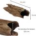 Buy Garpet Aquarium Decoration Cave Tube - Natural Wood Root Aquarium Decor - Buy Online on SooperMarket.com
