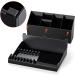 Noverlife Versatile Salon Hair Styling Tools Organizer - Detachable Storage Holder for Hairdressing Tools & Scissors - Wall Mount or Countertop Freestanding - Ideal for Barber Shops and Hair Salons - Black - Buy Online on SooperMarket.com