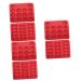 FRCOLOR 6 Pcs Cajas para Con Chocolate Cookie Cake Silicone Cupcake Cake Mold Silicone Dog Bone Cake Molding Dog Paw Cake Mold Cake Mold for Baking Animal Cute mediumx3pcs