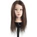 Adjustable Tailor Puppet Head for Hair Training - Real Hair Model for Weaving Coloring & Perm Lessons - Buy Online on SooperMarket.com