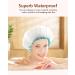 Mikimini White Shower Hood for Women & Girls - 2-Pack Double Waterproof Reusable & Washable Soft & Convenient - Buy Online on SooperMarket.com