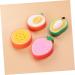 NOLITOY 12 Pcs Body Wash Sponge Set - Cute Exfoliating Shower Pads for Kids - Mini Dollhouse Bath Sponge & Wooden Snowman Design - Ideal for Children's Bath Time - Buy Online on SooperMarket.com