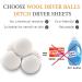 ZYWUOY 6Pcs Wool Dryer Balls Reusable Softener Sheep Organic Fabric Wool Dryer Balls Laundry Dryer Sheets Alternative - Buy Online on SooperMarket.com