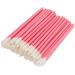 ZEONHEI 300 PCS 95mm Disposable Lip Brushes Lip Gloss Brush Lipstick Concealer Brushes Pink Lip Wands Applicator Tool for Lips Makeup Application