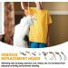 DONGKER 8pcs Cat Rod Replacement Feathers Interactive Cat Replacement Feathers With Bell for Cat Wand Toys Chasing Toys - Buy Online on SooperMarket.com