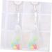 NOLITOY 15 Pcs Foaming Net Shower Accessory - Red Rose Claw Cleaner & Bath Sponge for Bubble Cleaning - International Shipping Available - Buy Online on SooperMarket.com