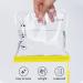 ECOHUB Airport Security Liquids Bags EVA Airport Liquid Bag 20 x 20cm Airline Approved Clear Travel Toiletry Bag for Women Men Zip Lock Bags with Strap for Travel (2 pcs Yellow) Yellow With Carrying Handle - Buy Online on SooperMarket.com