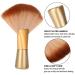 Soft Fan-shaped Brush Barber Hair Cutting Salon Neck Face Duster Brush Stylish Hair Cutting Tools Hairdressing Attachment with Handle Suit for Stylist Barber - Buy Online on SooperMarket.com