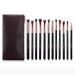 DFHBFG 12 Eye Shadow Brush Set Professional Eye Makeup Brush Kit Complete Makeup Tools 1 D