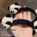 KESYOO 4Pcs Panda Headband - Cute Ear Hair Ties & Accessories for Girls | International Shipping Available - Buy Online on SooperMarket.com