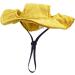 Folpus Outdoor Dog Hat - Breathable Summer Cap for Small Medium & Large Dogs - Cute Puppy Sun Hat - Yellow Sporty Pet Egg Hat - Buy Online on SooperMarket.com