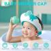 Baby Shower Cap KAMHBE Shower Caps for Kids Shield Adjustable Dinosaur Hair Washing Shampoo Shield Baby Visor for Eyes Ears and Face (dinosaur-blue) - Buy Online on SooperMarket.com