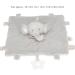 Baby Elephant Teething Dolls | Soft Infant Security Blanket and Teether Set - Buy Online on SooperMarket.com