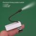 LED Ear Pick Lamp - USB Rechargeable Multifunction 3 Speeds Ear Wax Removal Tool for Ear Cleaning (White) - Buy Online on SooperMarket.com