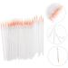MUSISALY 100pcs Disposable Eyeliner Brush Eyeliner Blending Brush Make up Kit Cosmetic Eye Brush Nylon White - Buy Online on SooperMarket.com