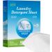 acime Sheet Laundry Detergent | Natural Washer Detergent Sheets with Scent - Multifunctional Household Cleaning Supplies Portable Liquid Less Sheets for Clothing Cotton Fabric - Buy Online on SooperMarket.com