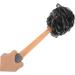 Charcoal Bath Ball & Shower Sponge for Women - Exfoliating Loofah & Body Scrubber for Clean Radiant Skin | Ideal Bath Sponge for All Skin Types - Buy Online on SooperMarket.com