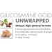 Glucosamine Gold | High Strength 1400mg 100% Plant-Based | 120 Tablets | All-in-one Formula with Phytodroitin Chondroitin Ginger rosehips and quercetin | Taste Free Tablets | Made in The UK - Buy Online on SooperMarket.com